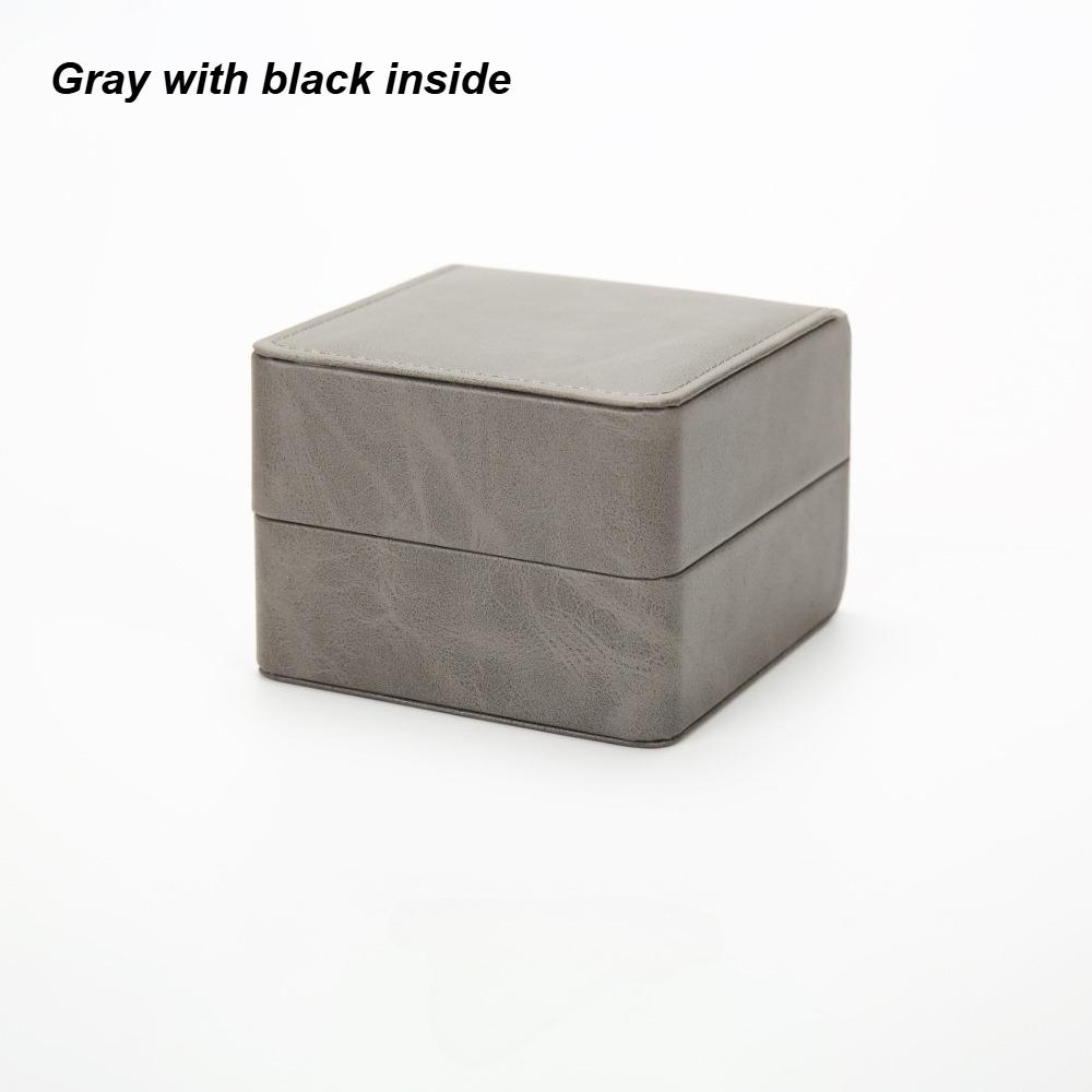 PU Leather Car Line Watch Box Flip Cover Watch Storage Box Jewelry Packaging Display Box Portable Gift Watch Box