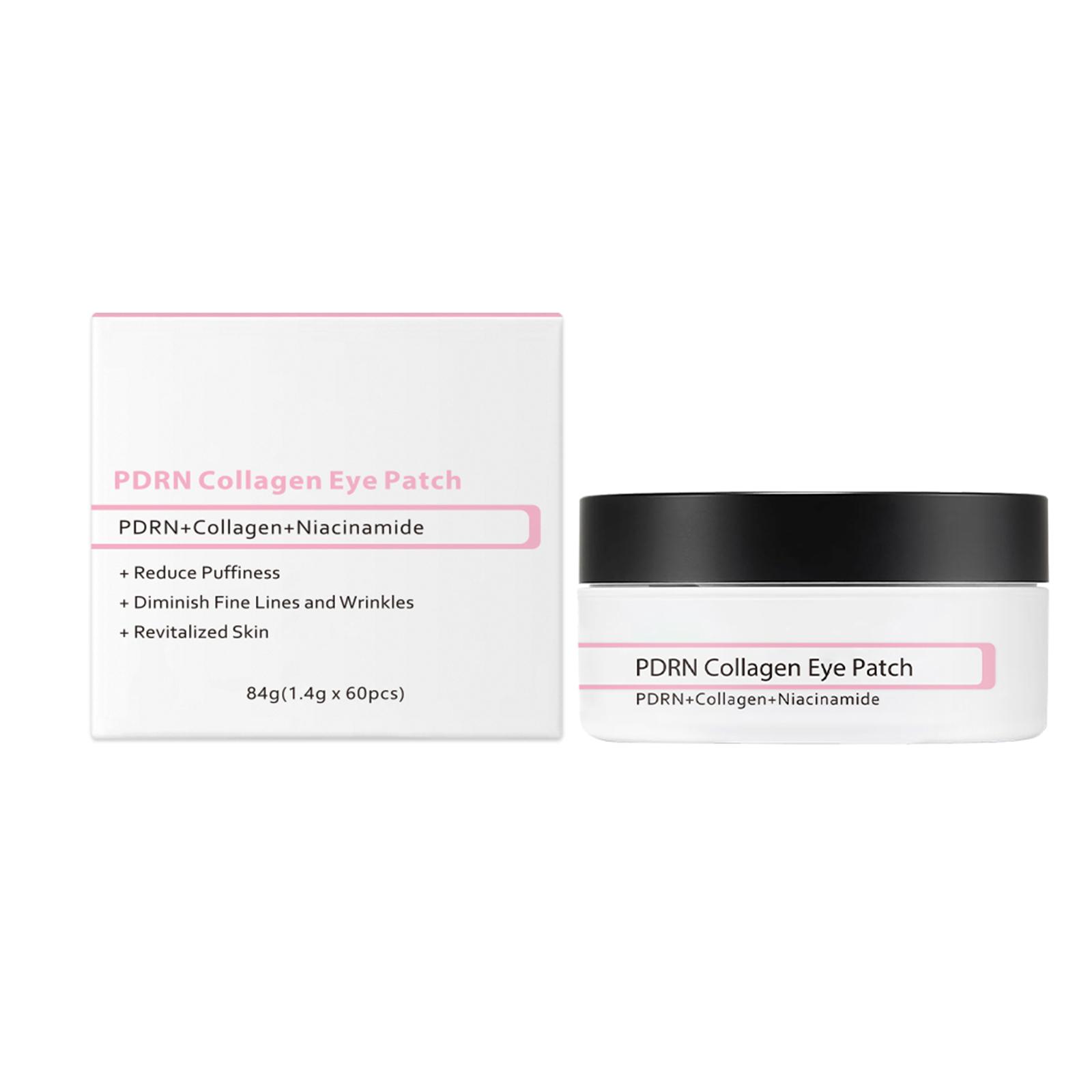 

Collagen PDRN Eye Mask 60pcs, Hydrating And Nourishing Eye Mask 60ml One Size