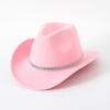 Men's and women's fedora hats, fashionable French jazz hats, three-dimensional rhinestones, silver square diamonds, and beach travel.