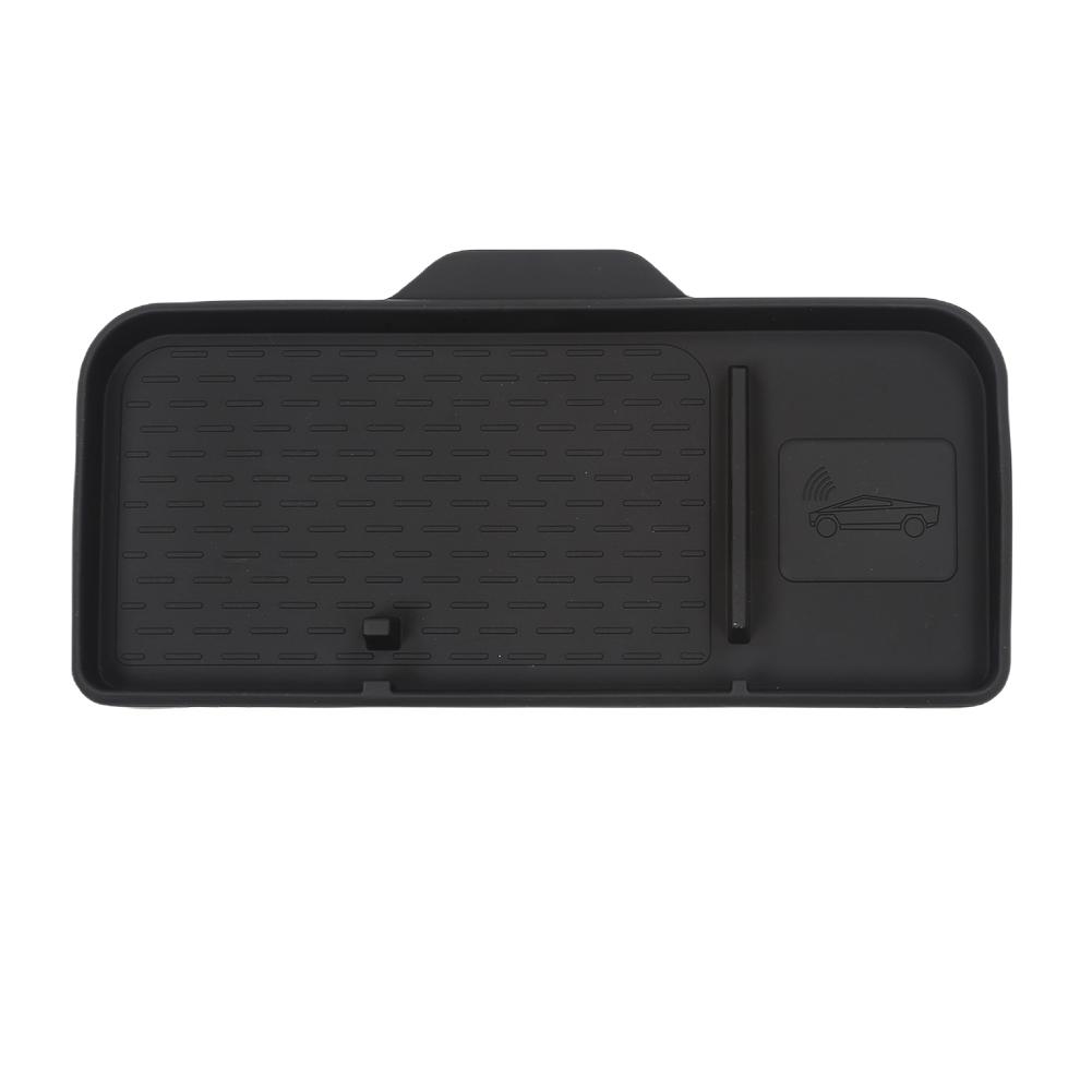 Protiskluzový panel pro úložný prostor do auta, držák na klíče od brýlí, úložný box na středovou konzolu, úložný box do palubní desky auta pro Tesla Model 3 Y