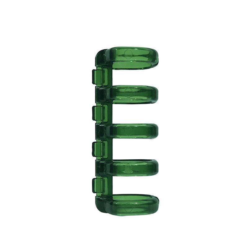 Colored 5-Hole Detachable Binder Strips with Large Ring Clips for DIY
