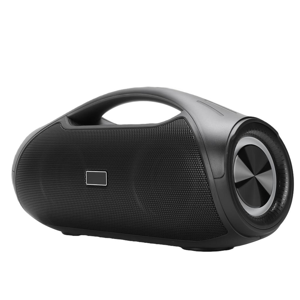 Bluetooth-Lautsprecher 80W Leistungsstarker Bass Kabelloser Outdoor-Tragbarer Lautsprecher mit RGB-Lichtern IPX5 Wasserdicht 10000mAh