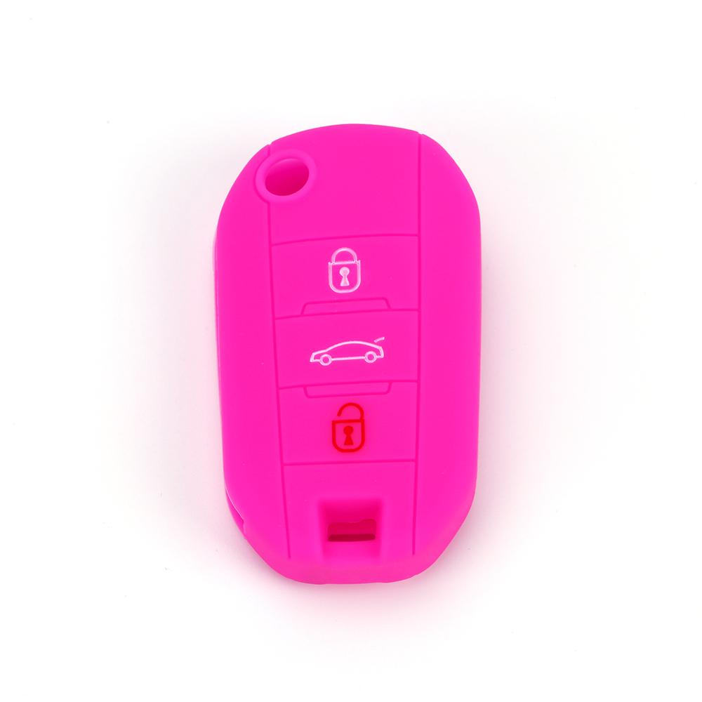 Flip Car Key Cover Case for Peugeot 508 301 2008 3008 408 4008 308 Car Key Case Protector Holder for Citroen C4 CACTUS C5 C3 C4L