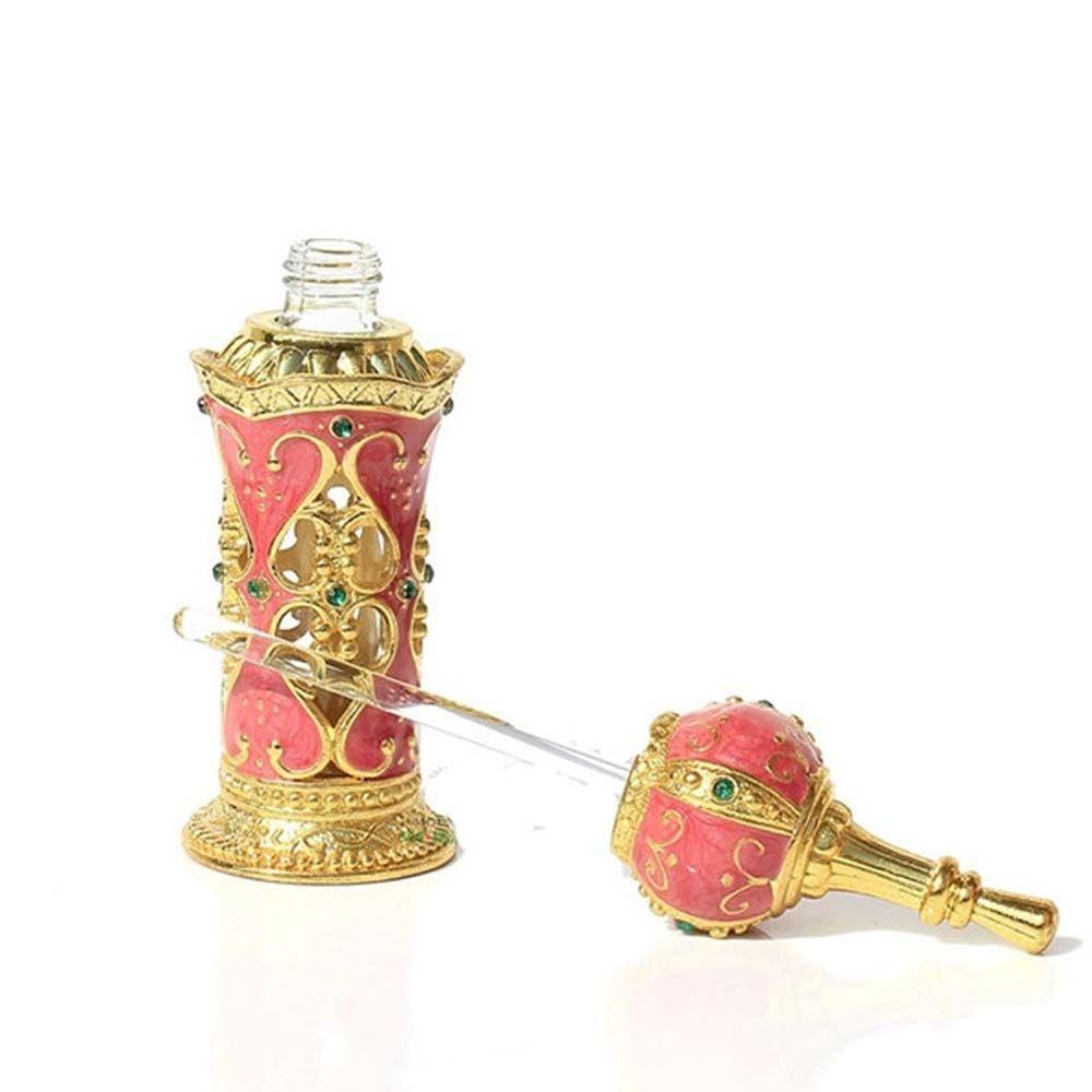 Dropper Empty Bottles Glass bottle Metal Perfume Bottle Arabic Crystal Oil Bottles Oil Container
