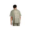 Under Armour X Bruce Lee Collaboration American Vintage Letter Print Crew Neck T-Shirt Men Green 1383313-504