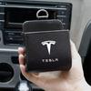 1Pcs Car Badge Air Outlet Storage Box Phone Glasses Organizer For Tesla Model 3 Model S Model X Model Y Roadster Bonina Coil