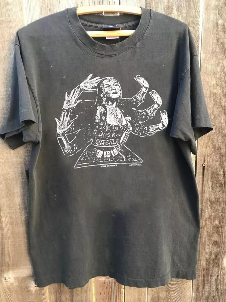 90-е Soundgarden Группа Редкий Дизайн Угольный Короткий рукав Унисекс Футболка S-5XL Унисекс Футболка XL