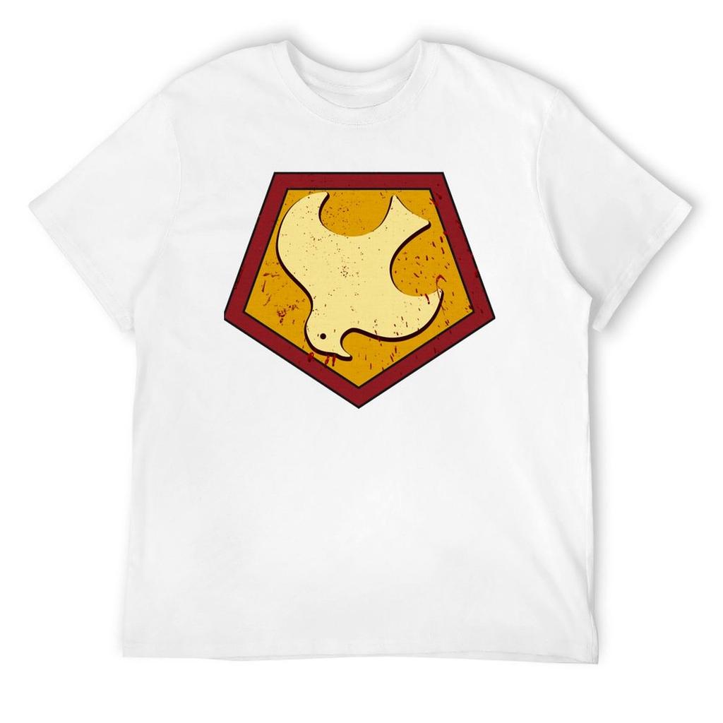 Peacemaker Emblem T-Shirt New Gifts and T-shirts Oversized Plain Heavyweight T Shirts for Men