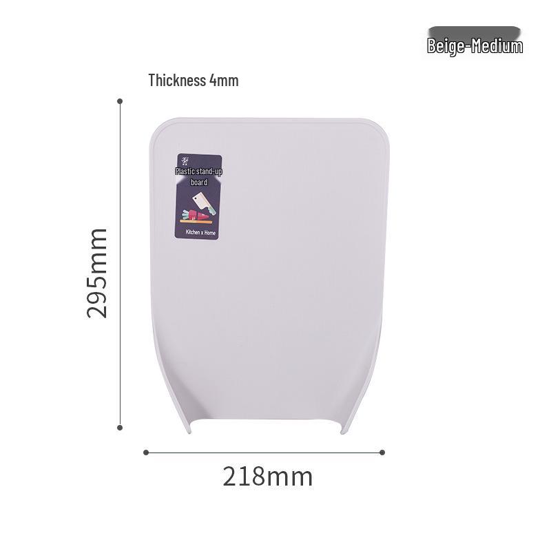 Thickened Vertical Kitchen Plastic Cutting Board for Fruits and Small Chopping Tasks