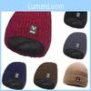 Knitted Sport Printing Hat Outdoors Warmth Skiing Caps Fashion Unisex Gifts