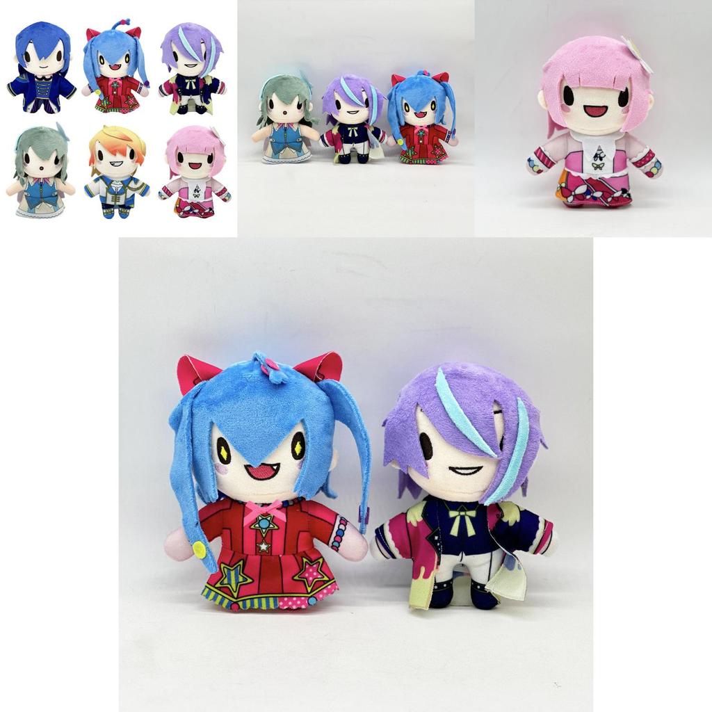 Adorable Project Sekai Colorful Stage Plush With Soft Short Plush Fabric