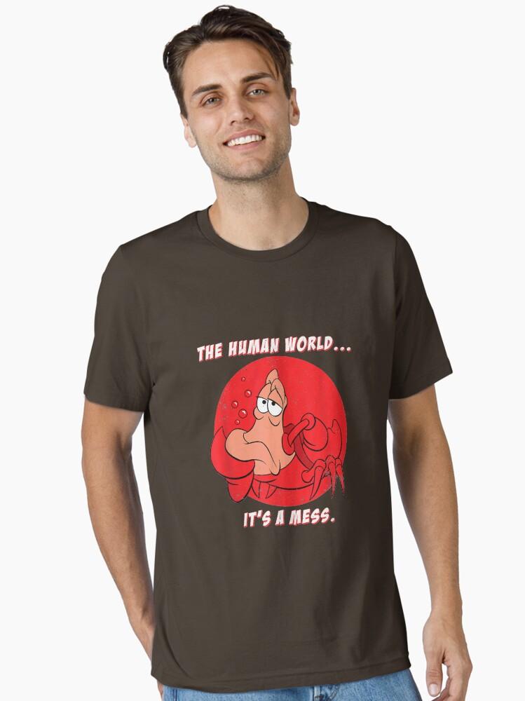 The Little Mermaid The Little Mermaid Sebastian The Human World Essential T-Shirt