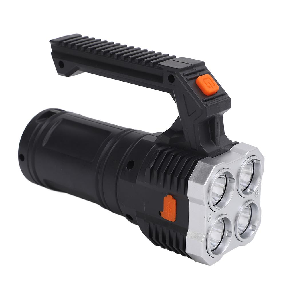 LED Taschenlampe Scheinwerfer USB Wiederaufladbar Super Hell Mehrfachmodus Handheld Taschenlampe Laterne für