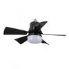 Ceiling Fan Light 3000K To 6500K   Brightness 3 Wind Speeds 3 Timers E26 Socket Light with Fan