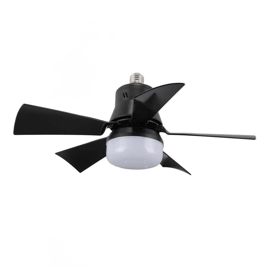 Ceiling Fan Light 3000K To 6500K   Brightness 3 Wind Speeds 3 Timers E26 Socket Light with Fan