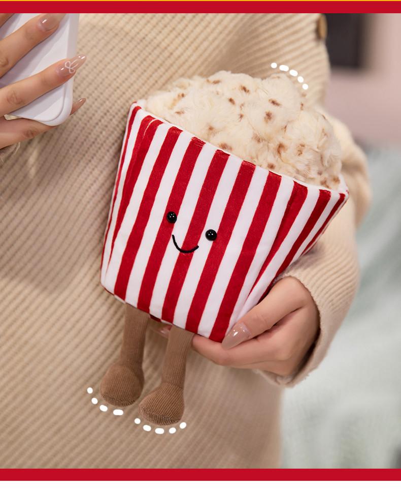

Cute Simulation Fun Popcorn Doll Plush Toy Children s Gift ForSoothing Soft Cute Doll