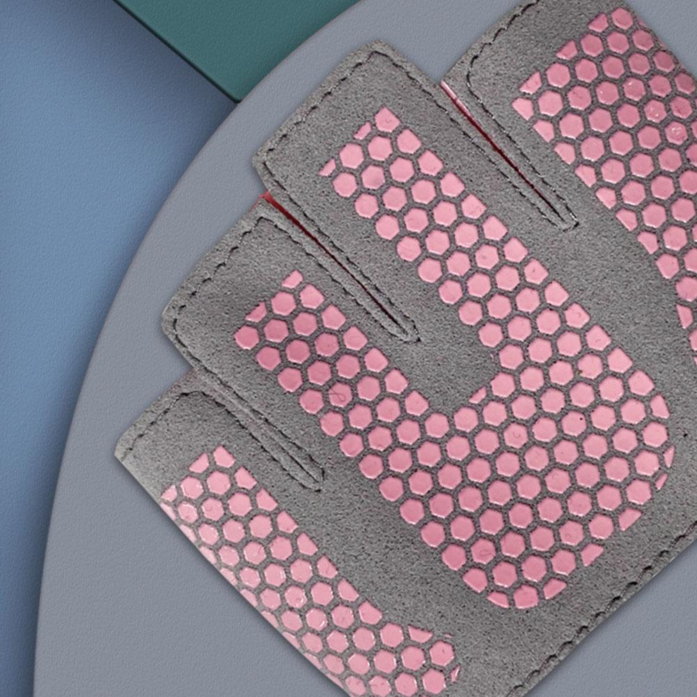 Yoga Slim Anti Slip Four Finger Gloves Gym Fitness Pilates Half Finger Gloves Unisex Workout Glove Bodybuilding Hand Protector