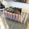 Lipstick Storage Box Save Space Transparent 12/18/36 Grids Women Makeup Lip Glaze Holder Daily Use