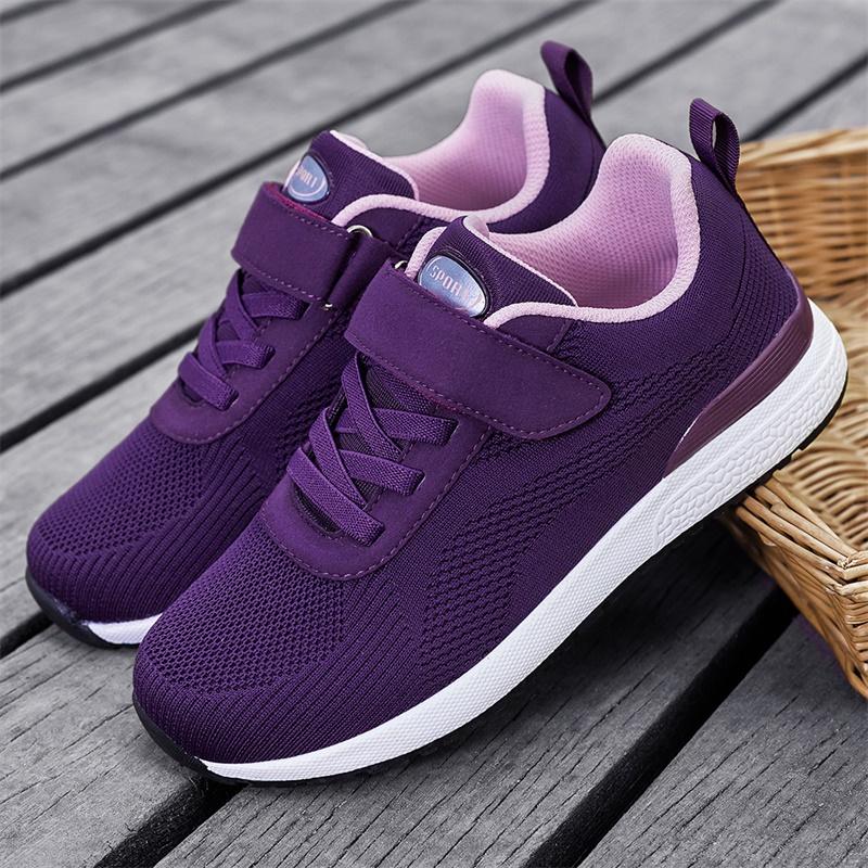 Shoes for Women 2024 Spring Summer New Sports Shoes Large 35-46 Casual Hiking Shoes Anti-slip Breathable Mesh Vulcanized Shoes