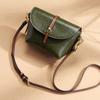 Leather Shoulder Bag Women's Oblique Straddle Bag