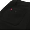 Onoff Women S Semi Wide Corduroy Fleece pantS Of5013lb Black