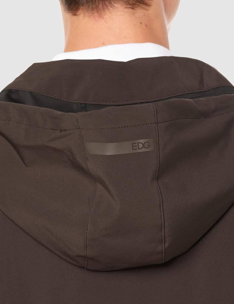 EDWIN GOLF Windbreaker Utility Size L Jacket, Men's, Brown,