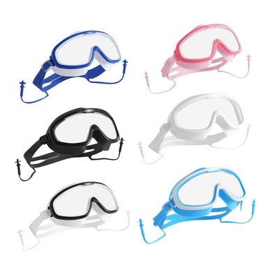 Gogle do snorkelingu dla dzieci Dziecięce gogle pływackie Gogle z soczewkami PC Przeciwmgielne Przejrzysty widok 180 stopni Dziecięcy sprzęt do snorkelingu Gogle dla