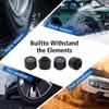 Auto Security Alarm Tyre Temperature Monitor Tire Pressure Monitoring System Digital LCD Display Car TPMS 4 Sensors Solar USB Powered