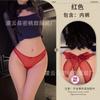 Sexy Panties Women's Transparent Low-rise Briefs T-pants Sexy Lace See-through Bow Panties
