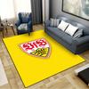 Stuttgart Football Club Carpet Rug for Living Room Bedroom Home Sofa Decoration, Kids play Non-slip Floor Mat