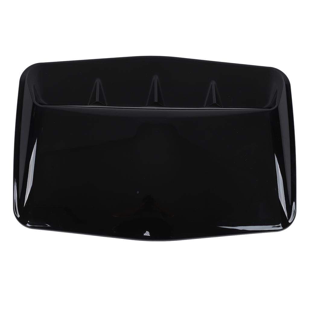 Car Hood Scoop Cowl ABS Vent Decorative Cover with Tape for Automotive Modification