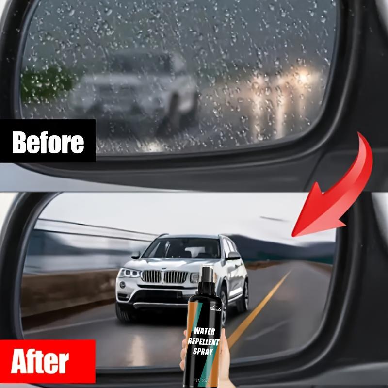 Waterproof Spray, Rainproof Coating for Car Glass, Mirrors and Glass - Long-Lasting Protection Polishing Kit, Car Maintenance Accessories | Multifu