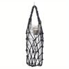 Borsa a rete per tazza d'acqua portatile Copertura per borraccia Manicotto per tazza Custodia Borsa visibile Campeggio all'aperto Rete portaombrello Accessorio per tazza