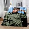 Elvis Presley Las Vegas Blanket Comfortable Perfect for Office Chair Seaside Chair Four Seasons Multipurpose Stylish Decor