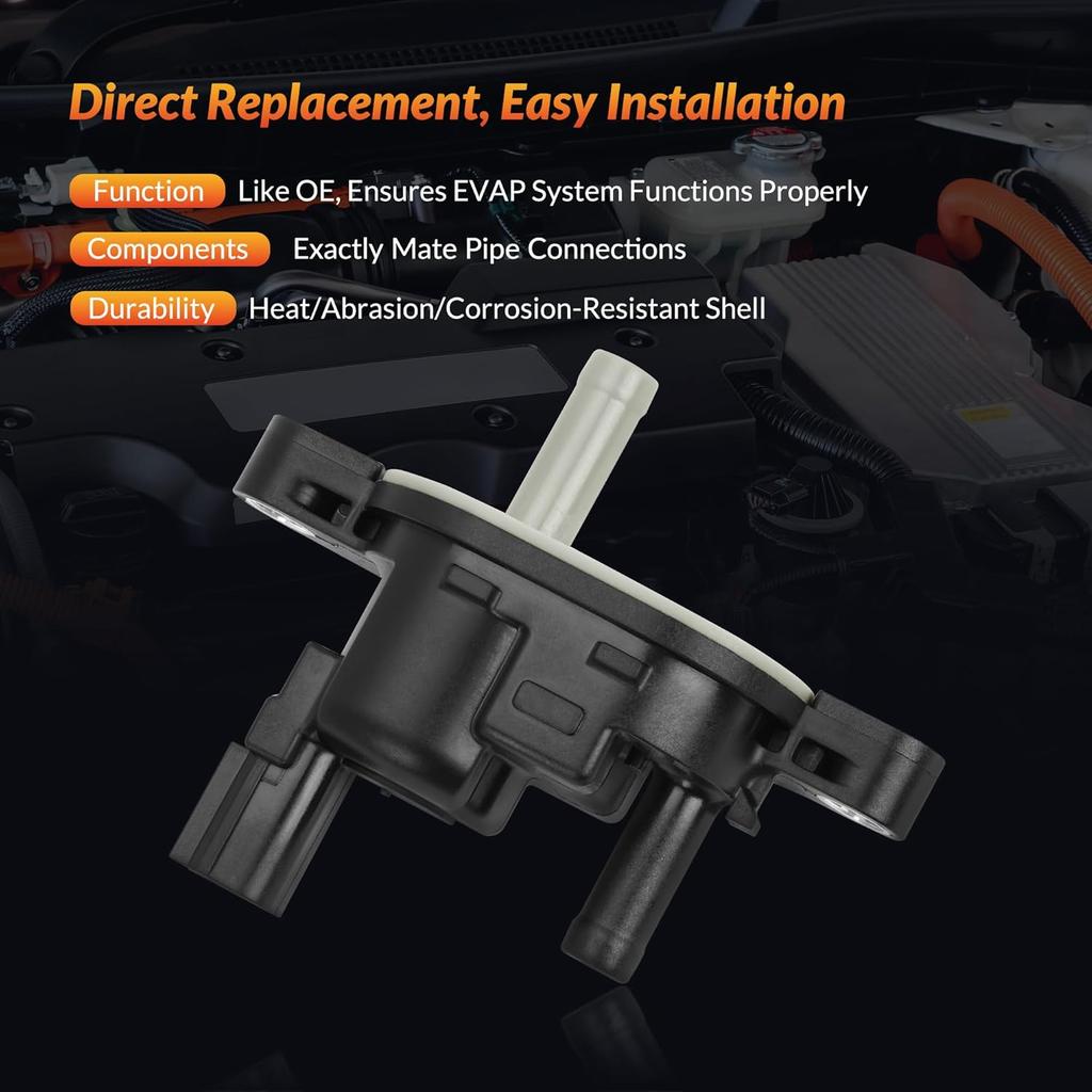36162-RMX-A01 911-769 Vapor Canister Purge Valve Solenoid EVAP Compatible With Honda Odyssey 2011-2017, Pilot 2009-2015, Accord 2006-2012, Civic &