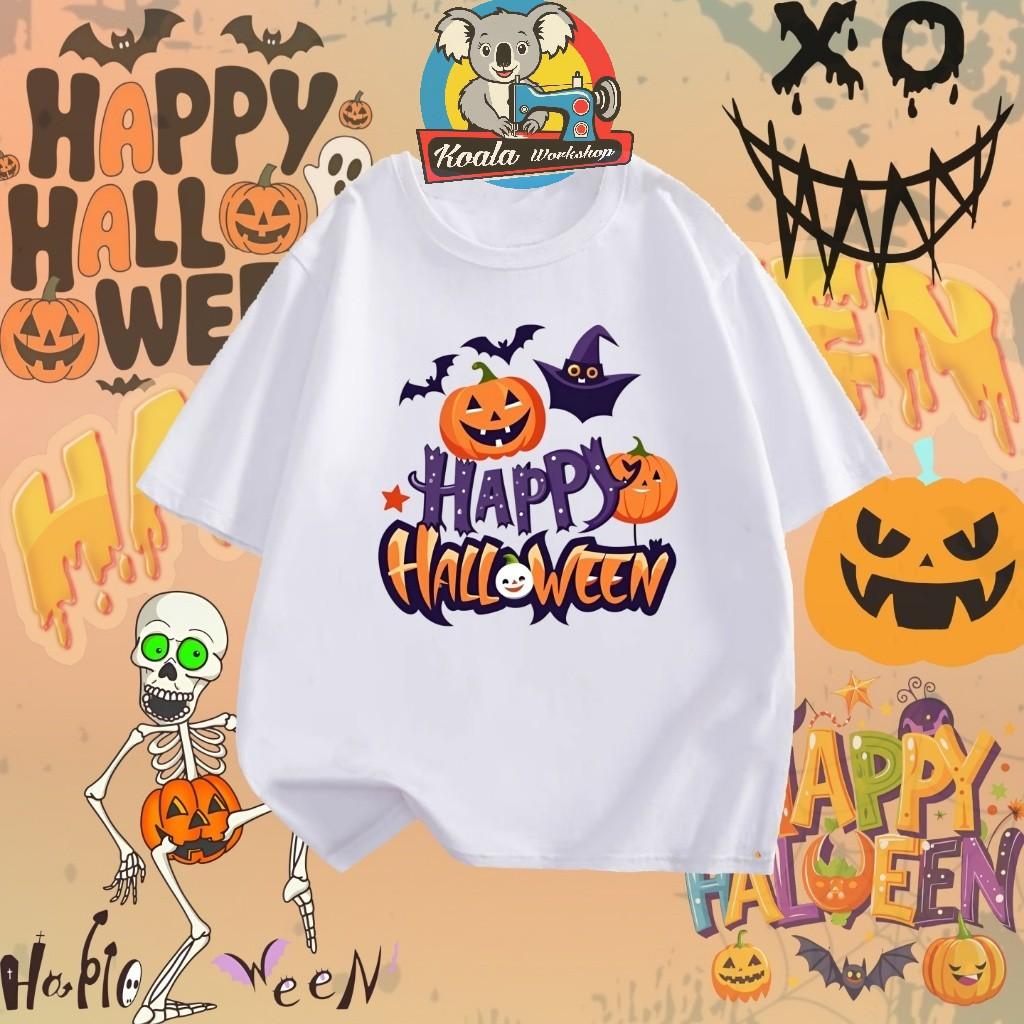 Happy Halloween T-shirt 3D Printed Pumpkin Pattern Ghost Shirt Made of Polyester Fabric for Boys, Girls, and Adults T-shirt Tops