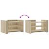 Coffee Table Sonoma Oak 80 x 50 x 50 cm Particleboard