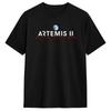 Artemis 2 Mission Logo T Shirt Summer 100 Cotton TShirts For Couple Design Tee Shirt ShortSleeved Vintage Tees