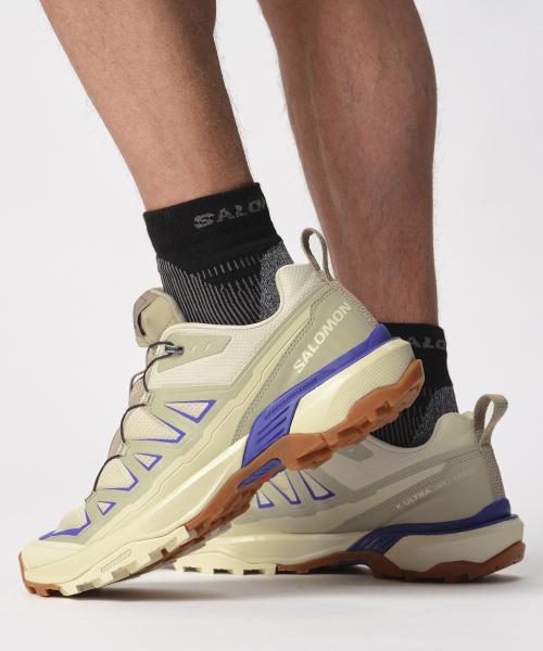 [Salomon] X Ultra 360 Edge - Almond Milk:Vintage Khaki:Spectrum Blue L47526200
