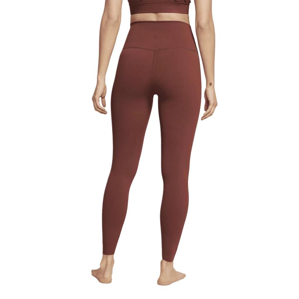 Nike Solid Color Casual Comfortable Versatile Sports Long Pants Women Bottoms Rust-Red CJ3802-670