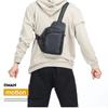 Brand Men's Genuine Leather Bag Luxurious Casual Chest Bag High-quality Outdoor Sports Shoulder Crossbody Bag for iPad Phones
