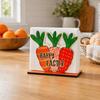 Easter Napkin Holder for Table Decor, Cute Paper Towel Holder, Freestanding Napkin Dispenser for Kitchen Dinner Restaurant Bar Easter Decoration