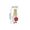 Cherry Blossom Spring Pen Clips Metal Paper Fix Clip Portable Bookmark  Pen Accessories