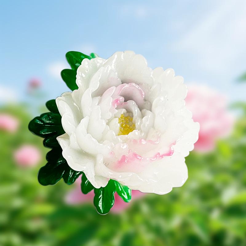 Luoyang Peony 3D Magnet - City Souvenir Gift