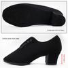 Women'S Oxford Cloth Latin Adult Training Shoes Shoes For Square Dance Ballroom Dancing Shoes Teachers' Shoes Body Training Shoe
