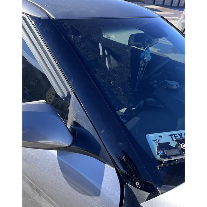 1Pair Glossy Black Windshield Pillar Moulding Trm Fit For Hyundai Veloster 2012-2018 861702V000 861802V000