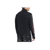 Under Armour Run LAA Letter Pattern Print 1/4 Zip Running Long Sleeve T-Shirt Men Tops Black 1379305-001