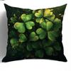 Enchanted FourLeaf Clover Pattern Pillow Covers Pattern Cushion Cover Suitable For Sofa Bedroom Car Pillow Cover