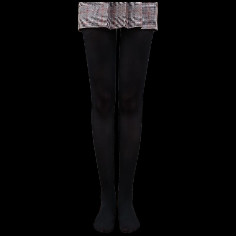 Женские термоколготки из бархата LangSha 80D Slightly Sheer