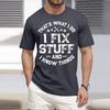 Men'S Fashionable T-Shirt, Street Casual Short Sleeved Clothing
